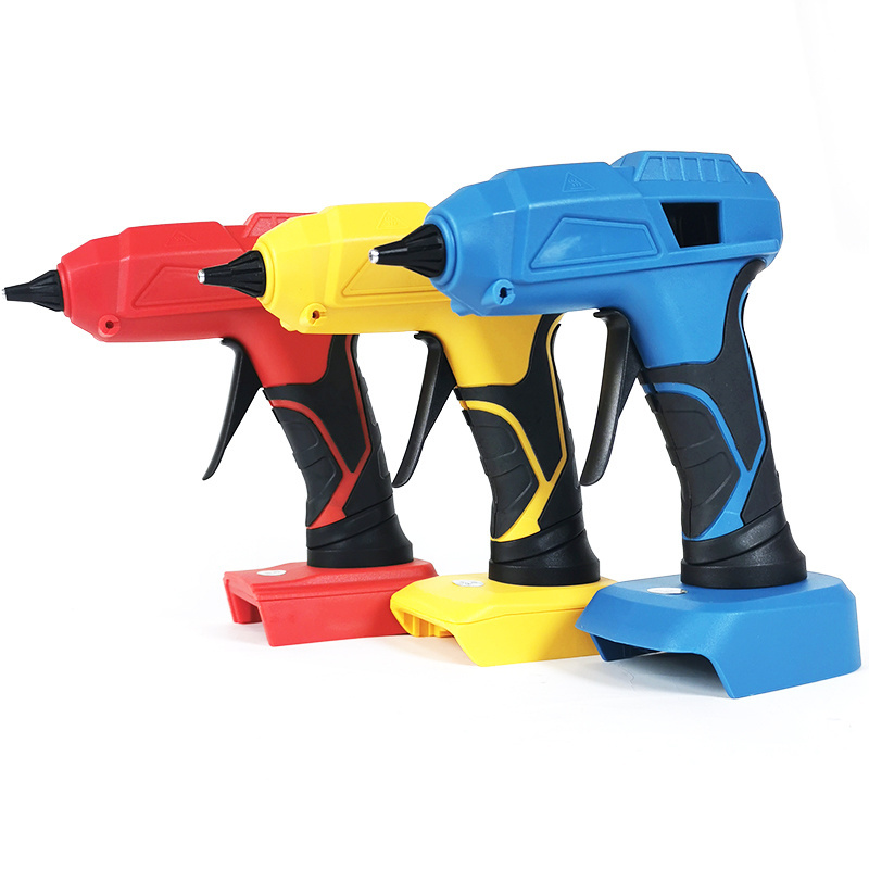 20v milwauke battery interface cordless  hot melting glue gun rechargeable  power tool DIY cordless tool glue gun