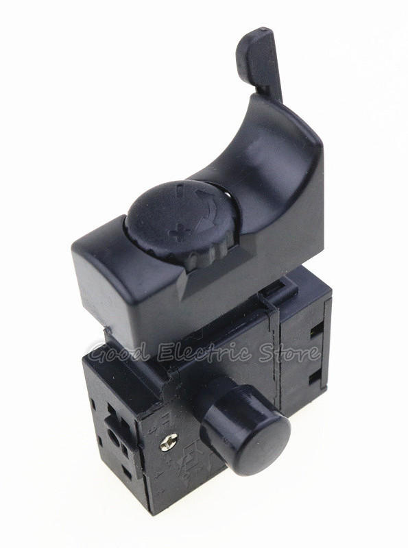 chainsaw FA2-6/1BEK Black 6A 250V 5E4 Lock on Power Tool Electric Drill Speed Control Button Switch old style