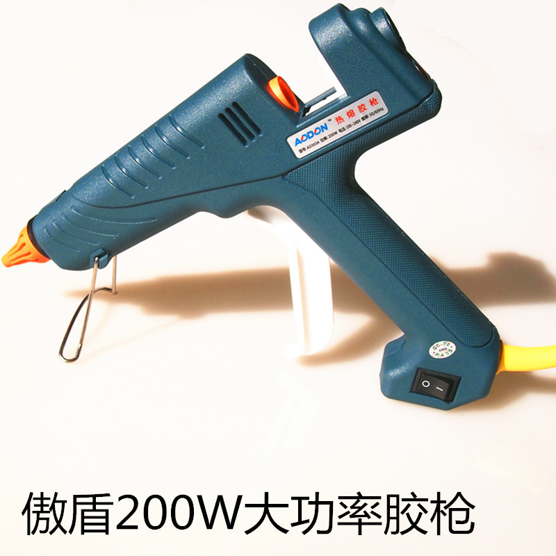 110v-220v 200 W Hot Melt Glue Gun Professional Adjustable Temperature Fit 11mm Stick Graft Repair  Industrial Rubber Gun