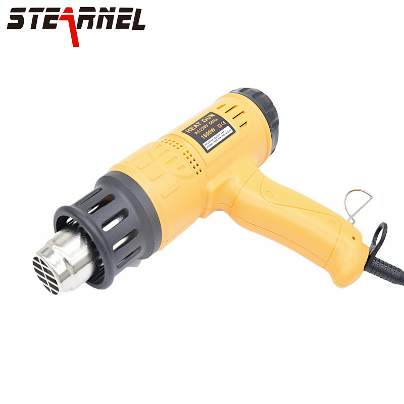 1800W Digital Display Electric Hot Air Gun Temperature-controlled Building Heat gun Soldering Tools Adjustable