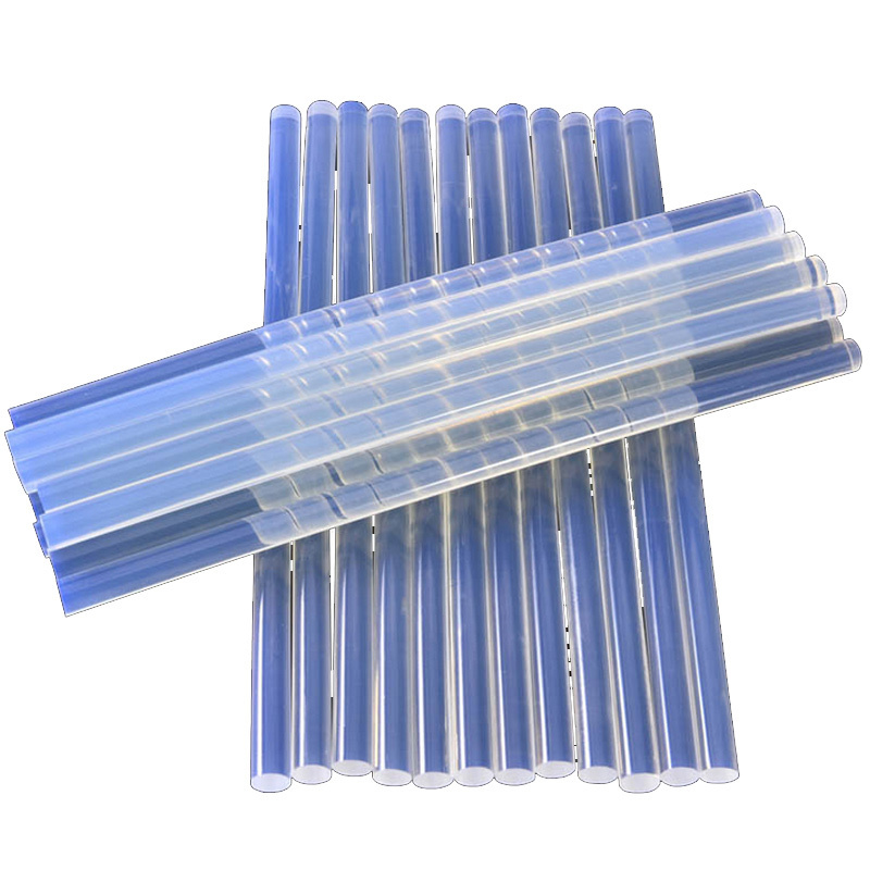 20pcs 7mm X 150mm Transparent Colorful Hot Melt Glue Sticks 7mm Hot Melt Glue Stick Suitable for 20W Small Glue Gun