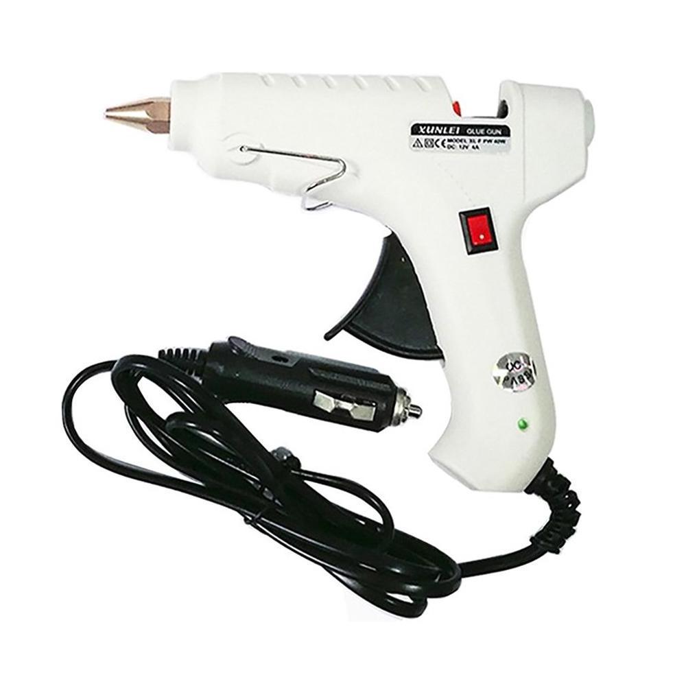 Car Universal Dent Glue Gun Safe DC 12V 40W Plus Hot Melt Glue Stick Glue Gun Repair Hail Removal Tools Tool Kit