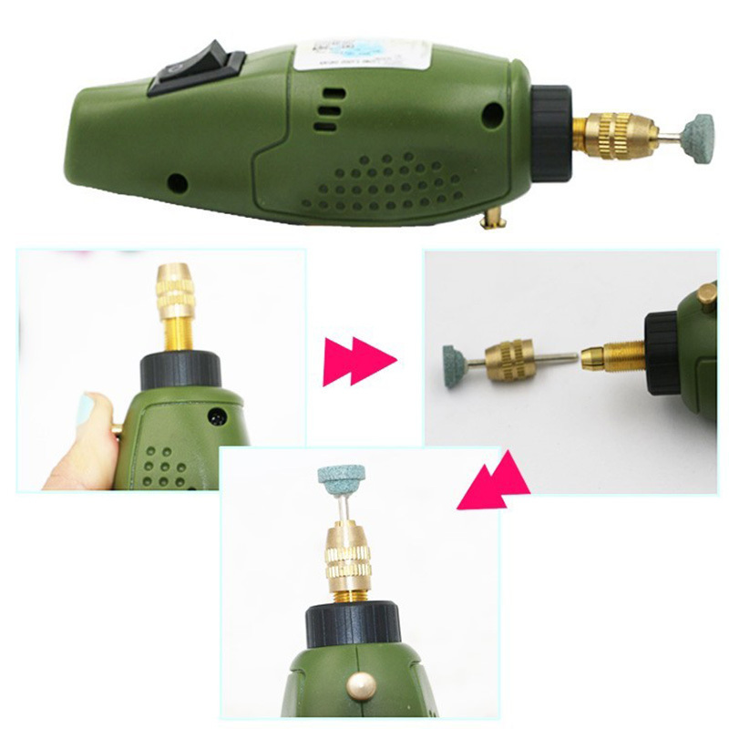 Slite Mini Electric drill accessories Electric Grinding Set 12V DC Grinder Tool for Milling Polishing Drilling Engraving