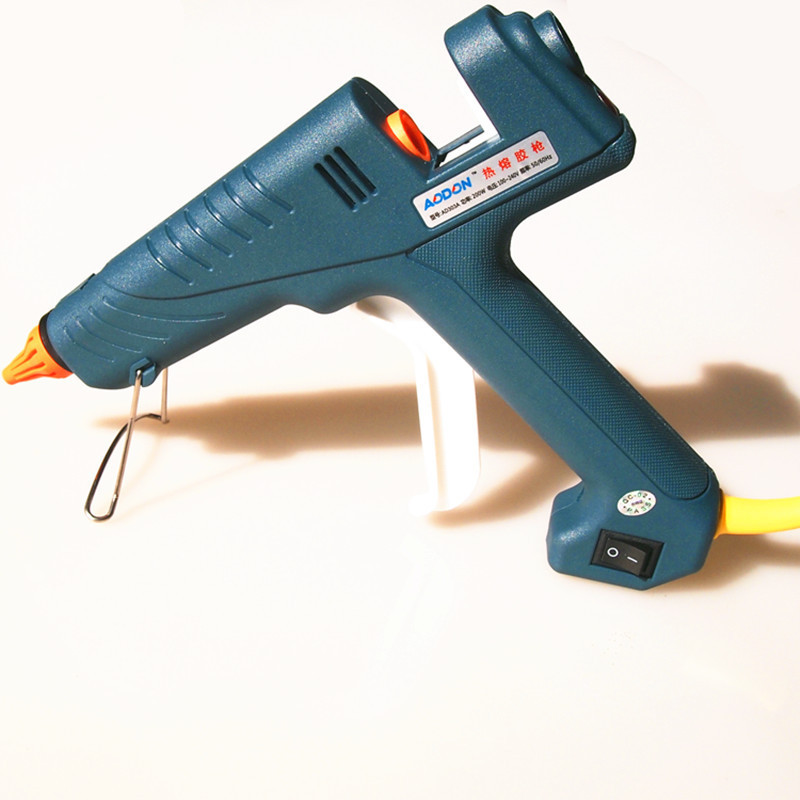 110v-220v 200 W Hot Melt Glue Gun Professional Adjustable Temperature Fit 11mm Stick Graft Repair  Industrial Rubber Gun