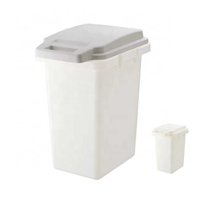 Safety and High quality reduce odor - creating seepage antimicrobial trash can with lockable handle lid