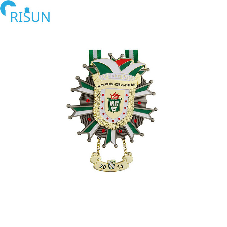 Manufacturer Customize Your Own Design 3D Enamel Festiva Fiesta Carnival Award Medals Medalla Medallion Custom Carnival Medal