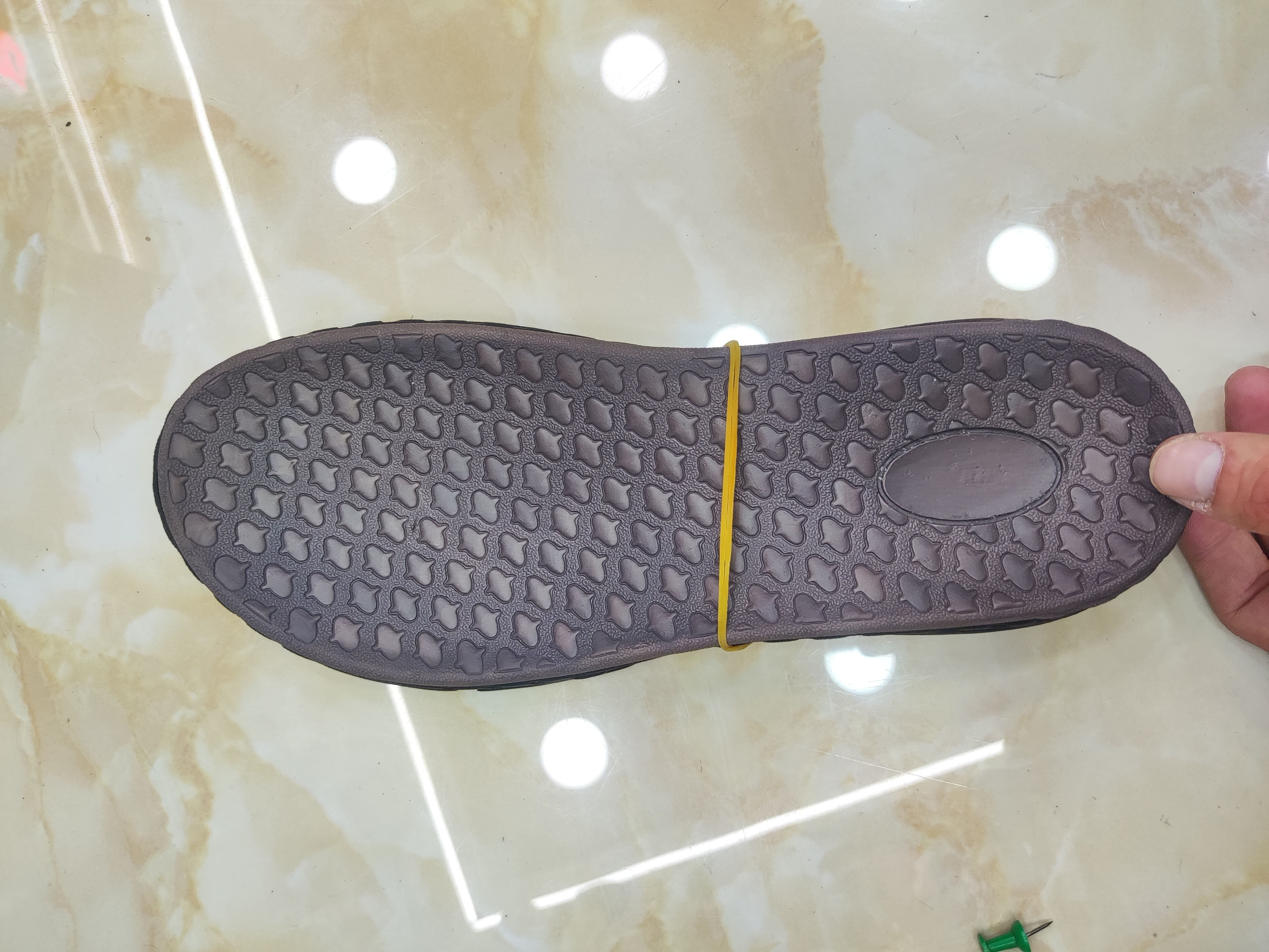 2023 wholesale light weight EVA material men sandal soles for shoe making