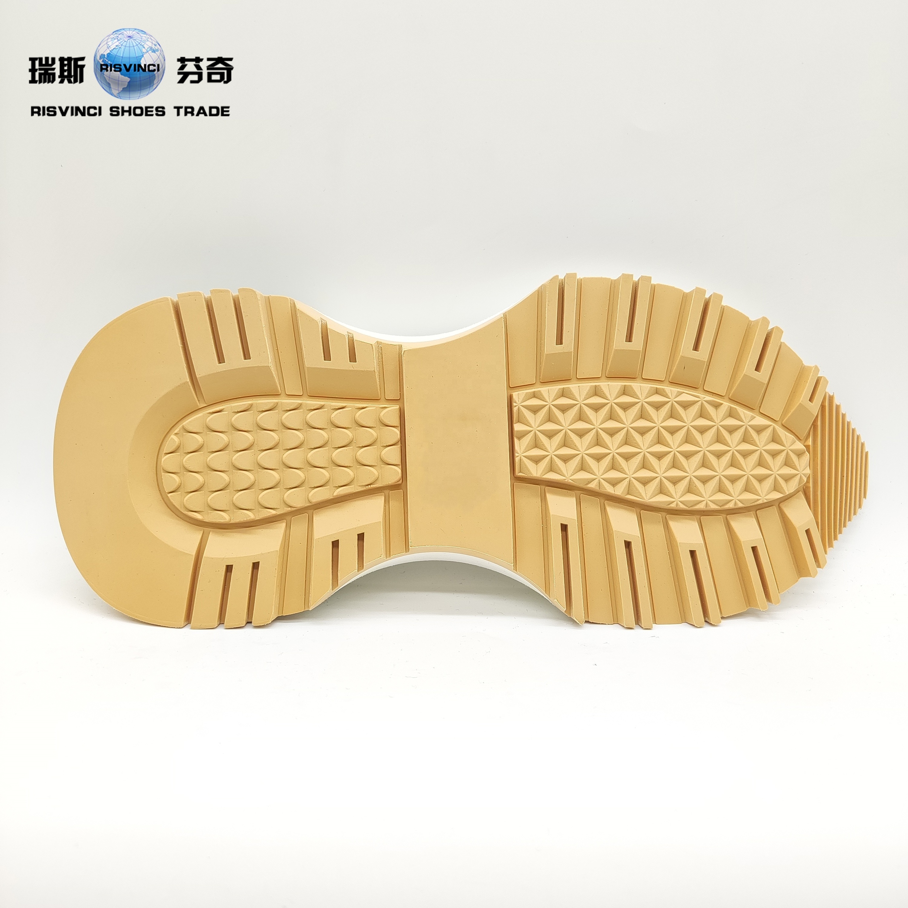 2023 RISVINCI New Arrival High Quality Sneakers Synthetic Outsole Wear-resistant Anti Slip Sports Casual Rubber Shoe Sole