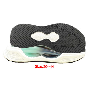 comfortable etpu shoe sole with clear tpu outsole for sneakers making