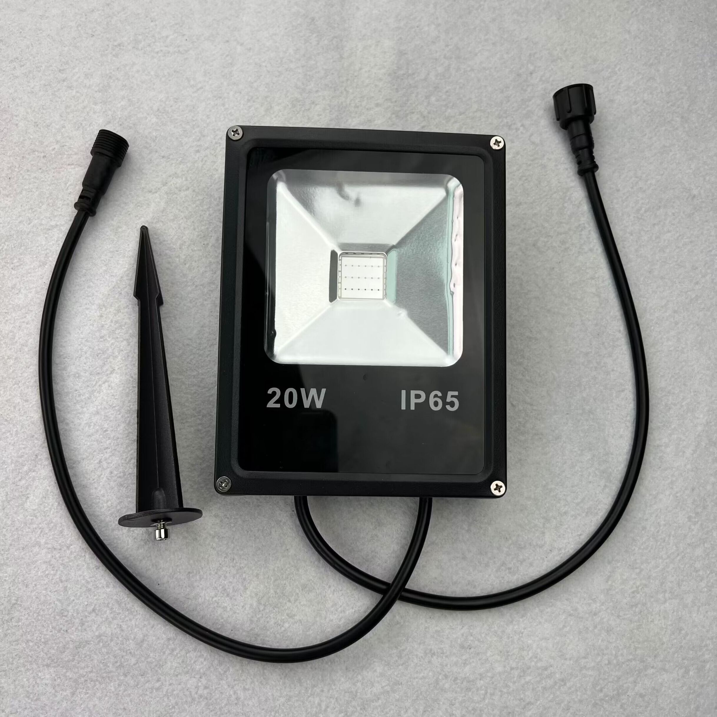 12V WS2811 controlled 10W/20W/30W high power led RGB flood light;addressable;IP66 rated;RGB full color