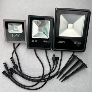 12V WS2811 controlled 10W/20W/30W high power led RGB flood light;addressable;IP66 rated;RGB full color