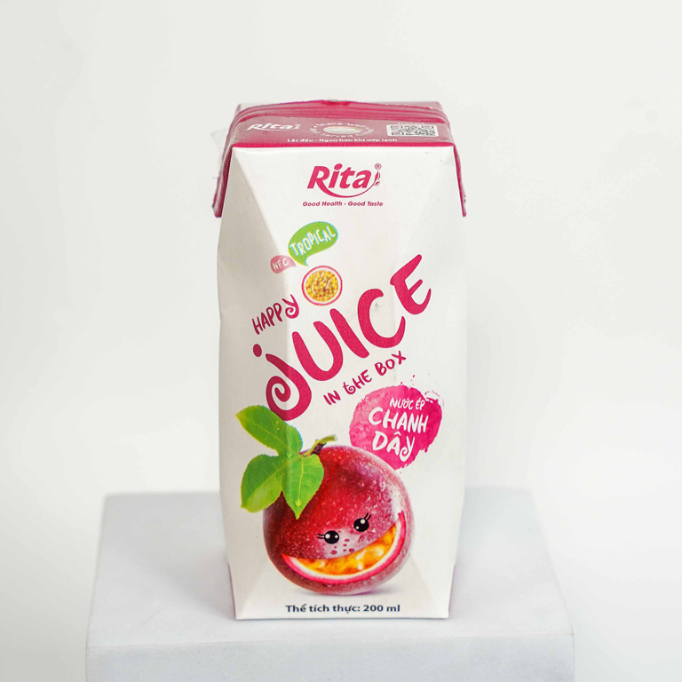 RITA OEM ODM High Quality 200ml paper box Mangosteen Fruit Juice Drink Good Healthy Fast Delivery and Quality Service