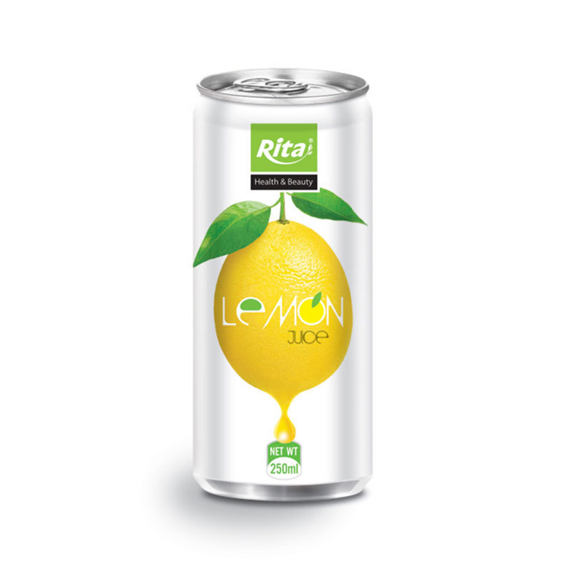 250ml Canned Sugar Cane Juice Drink Daily Soft Drinks NFC Beverage Viet Nam Rita 200 Carton 10 % Brix 98 % Purity 0.27 Kg 0.25 L