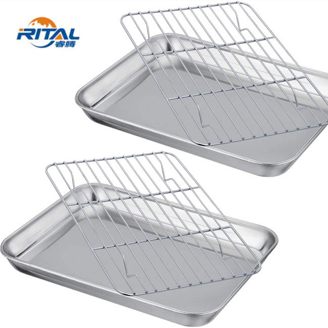 Solid Wire Cake Bread Cookie cooling tray rack stands stainless steel grid for baking