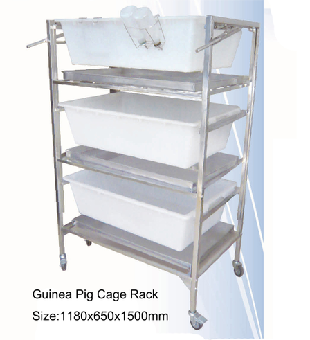 Customized stainless steel lab reptile rodent guinea pig Mice Rat Mouse Breeding Tubs Cage Racks Shelves