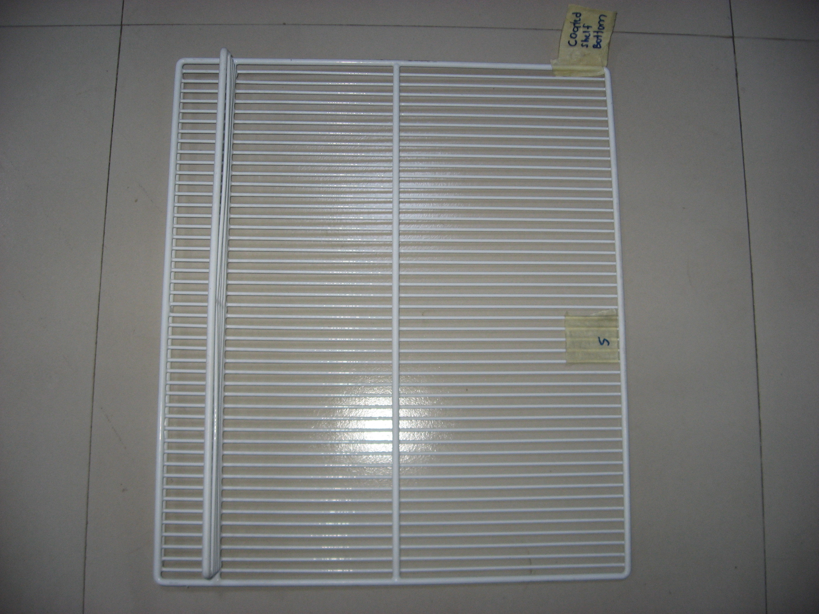 Powder Coated / Epoxy / Plastic Coated Wire Shelf for Refrigerators parts