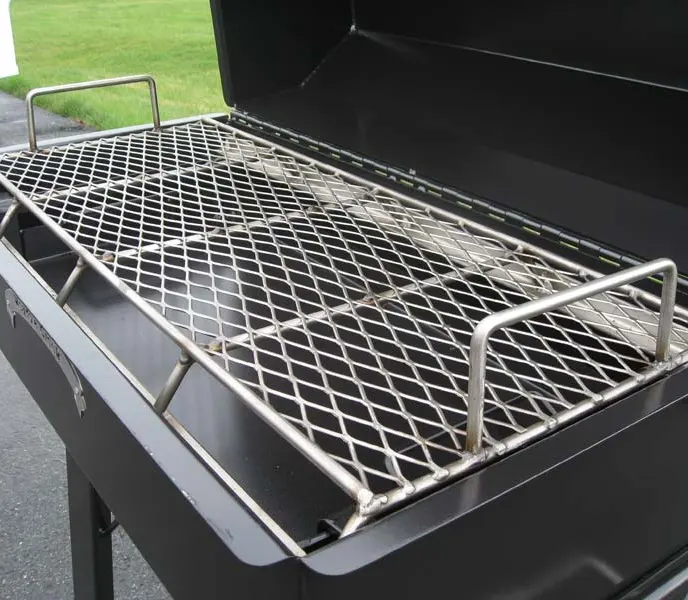 Heavy Duty Stainless Steel Cooking Grate Fire Pit Grill Wire Shelf Smoker Rack Expanded Metal BBQ Mesh