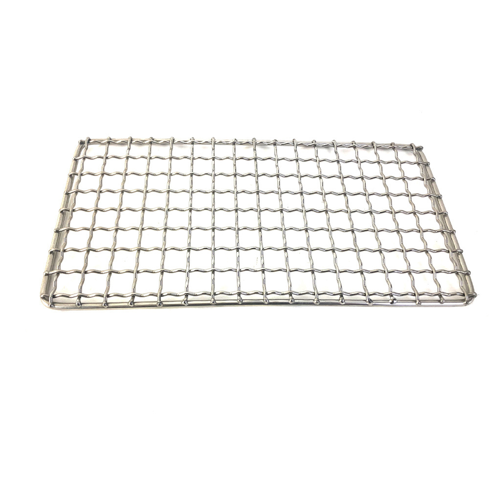 Stainless steel grill oven tray bbq wire mesh bbq grill wire mesh non stick bbq net grill