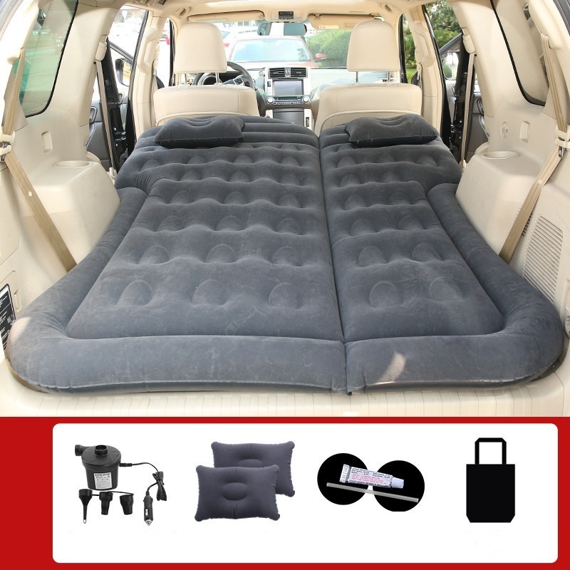 Car Folding Travel Mattress Outdoor Camping Car Rear Seat Inflatable Sleeping Mat