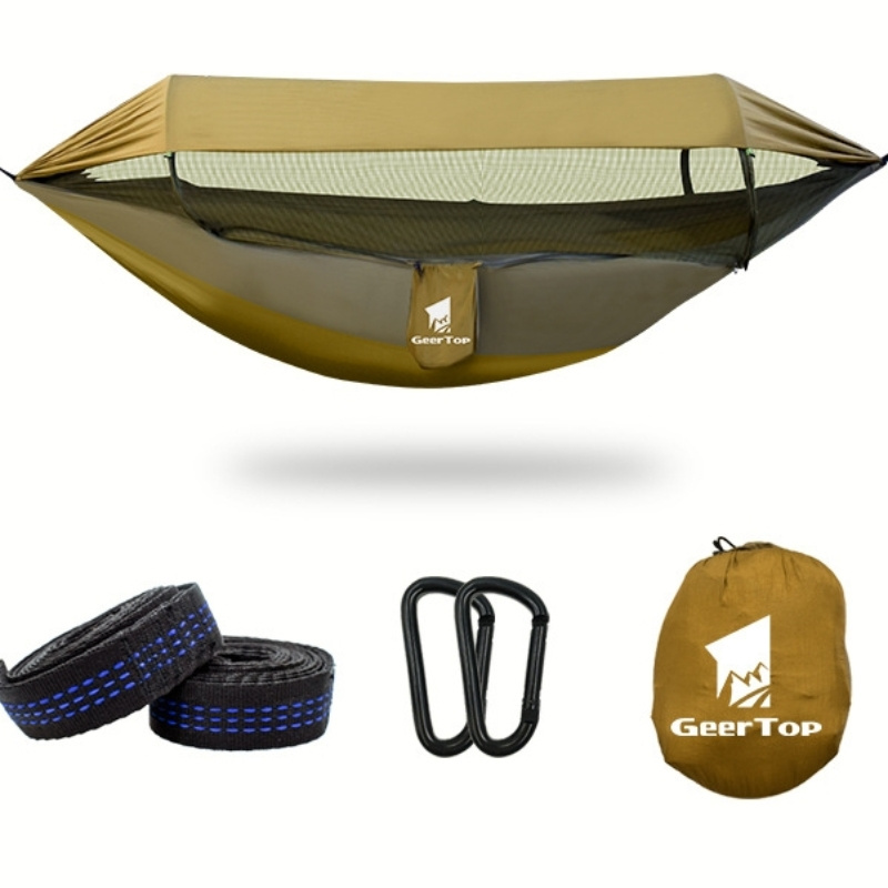 Waterproof Nylon Outdoor Camping Hammock Durable Thickened Mosquito Repellent Mosquito Net Hammock