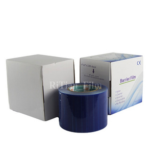 Glass I Medical Dental Barrier Film Blue Dental Film Covers With Customized Dispense Box 1200 Sheets