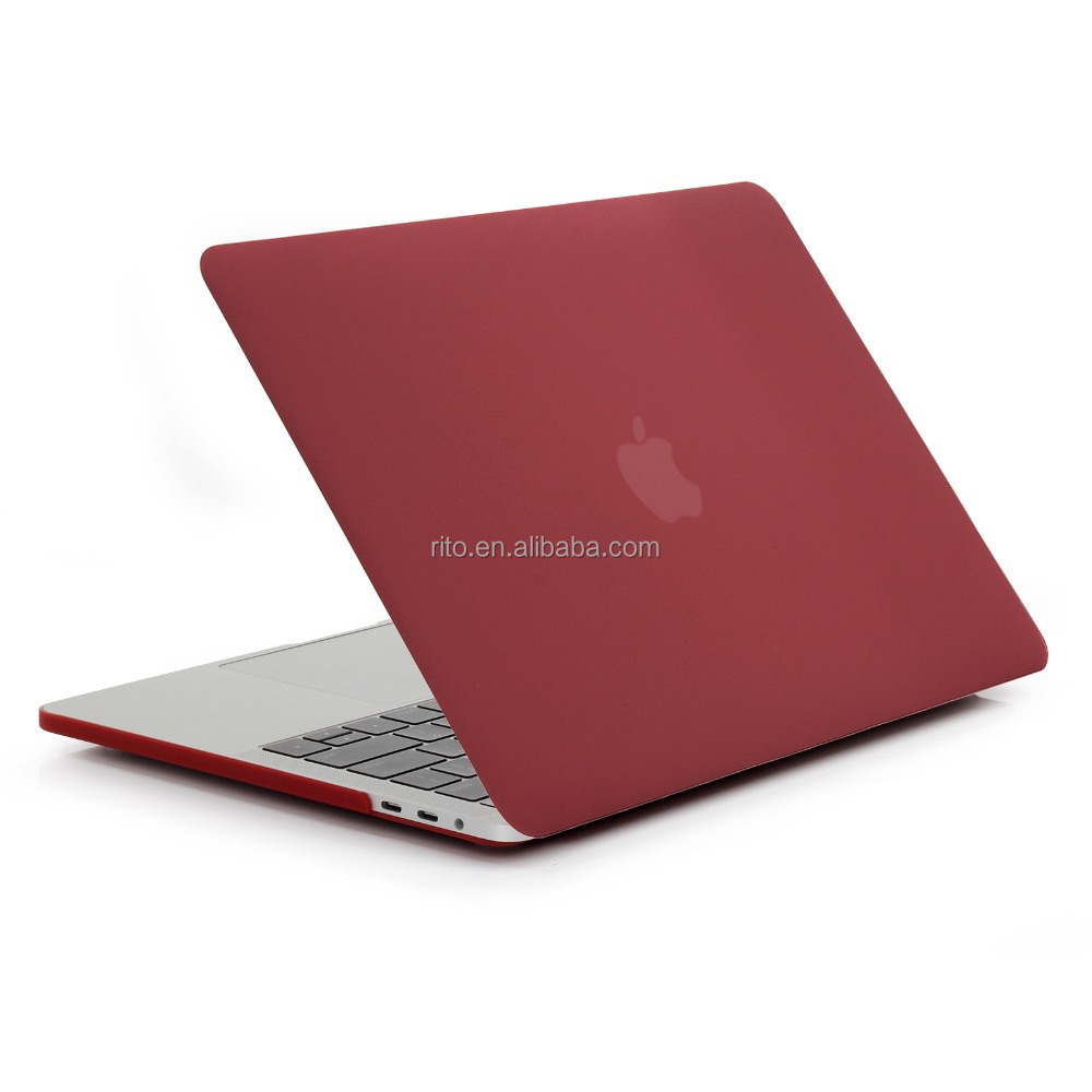 For Macbook Pro 13 in Case Model A1278, Matte Laptop Hard Shell For Apple Mac Book 13.3 inch , Wine Red