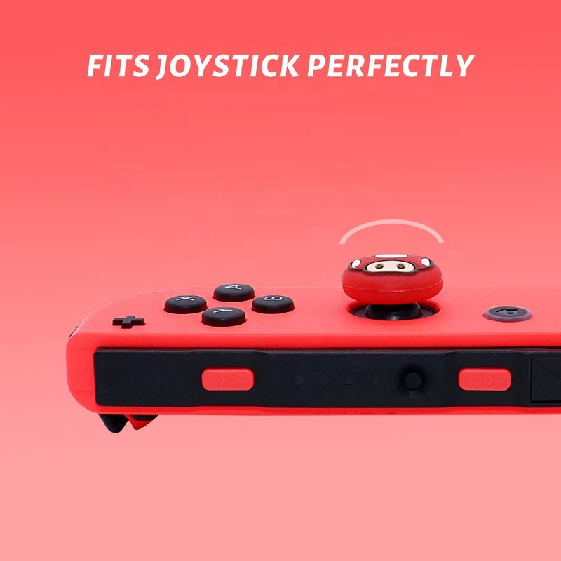 Silicone Soft ThumbStick Grip Cap For Nintendo Switch Joycon Console Controller Joystick Cover Case Gamepad For Switch Caps