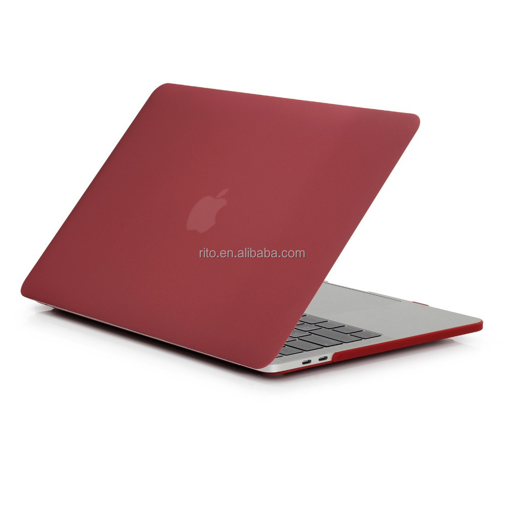 For Macbook Pro 13 in Case Model A1278, Matte Laptop Hard Shell For Apple Mac Book 13.3 inch , Wine Red