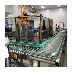 Rito Robot Palletizer Carton Case Palletizer Machine Automatic  For Food Drinking Water Beverage Tin Case