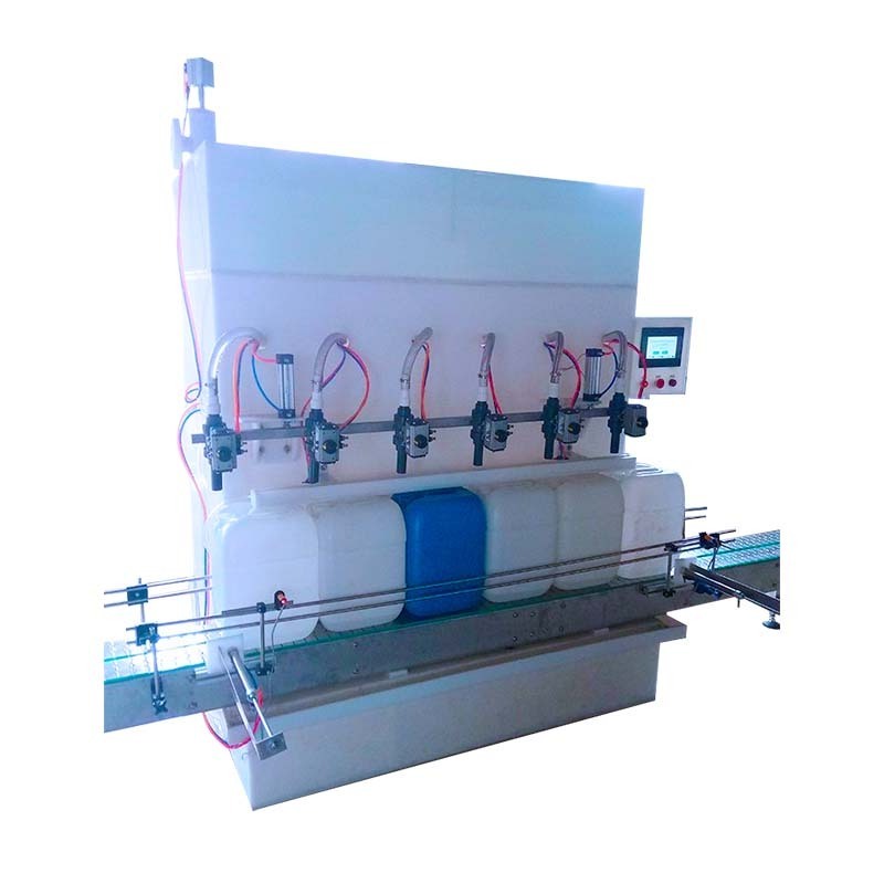 Automatic 10ml To 2000ml Viscous Liquid Filler / Can Bottle Paste Filling Machine For Jam Paste Peanut Butter Production Line