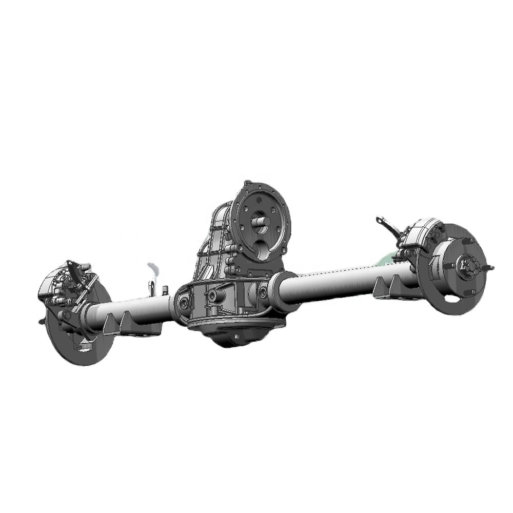 Tricycle Rear Differential Axle With Brushless Motor Differential