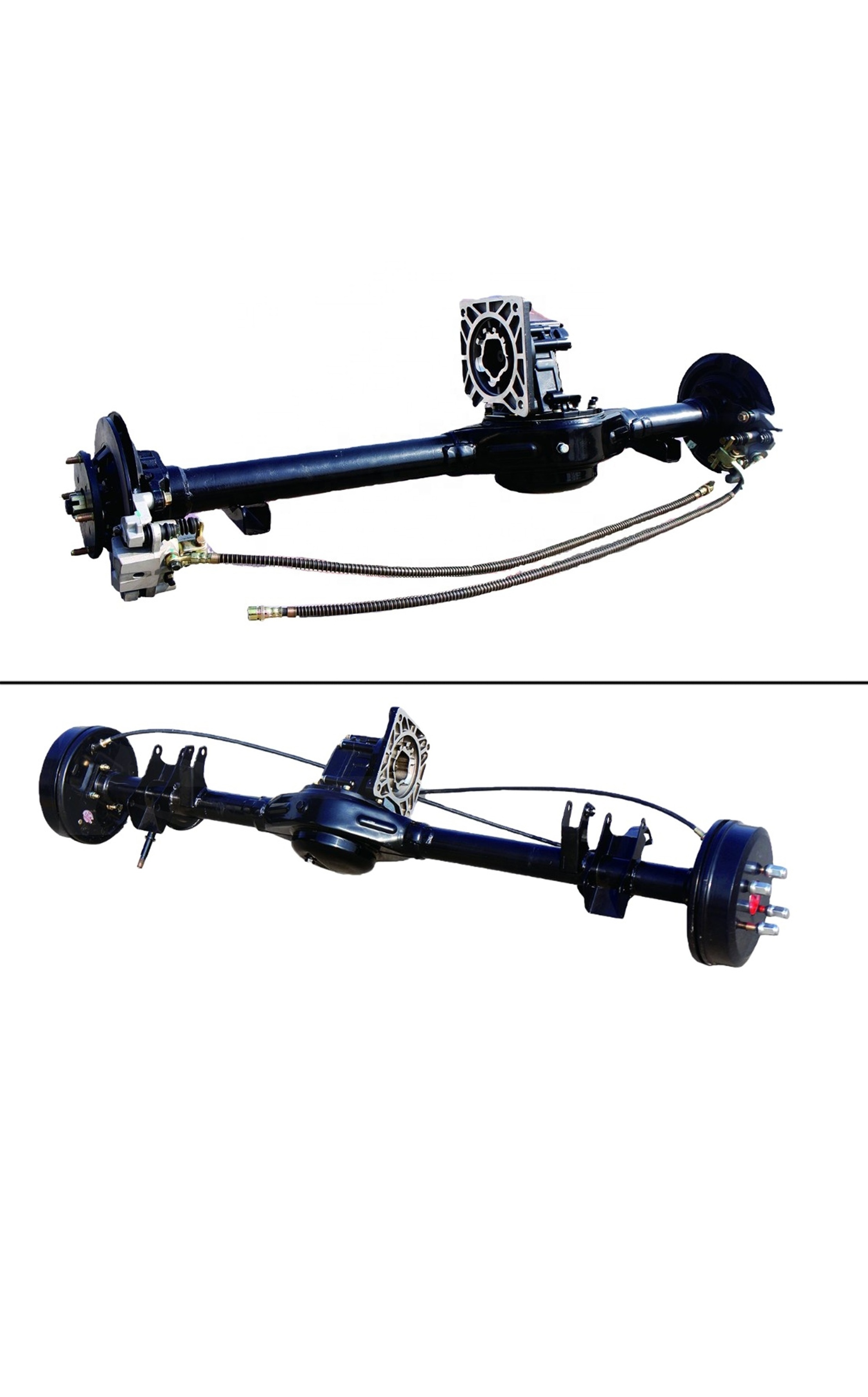 Simple Installation golf cart rear axle with DC mini transaxle motor