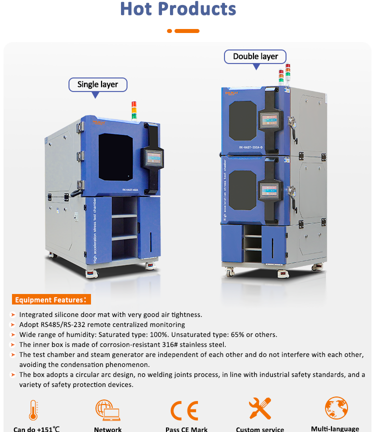 Lab Environmental Fully Automatic Separate Steam Saturation Chamber Climatic Chamber Price For Magnetic Semiconductor