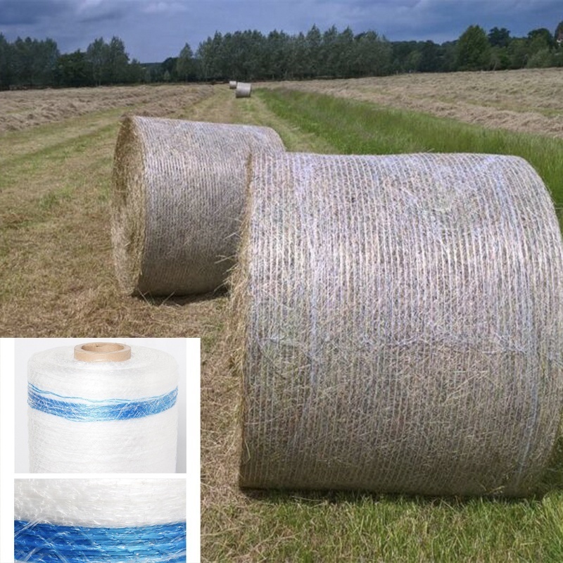 Factory Direct Supply agriculture silage hay bale nets wrap round baler net