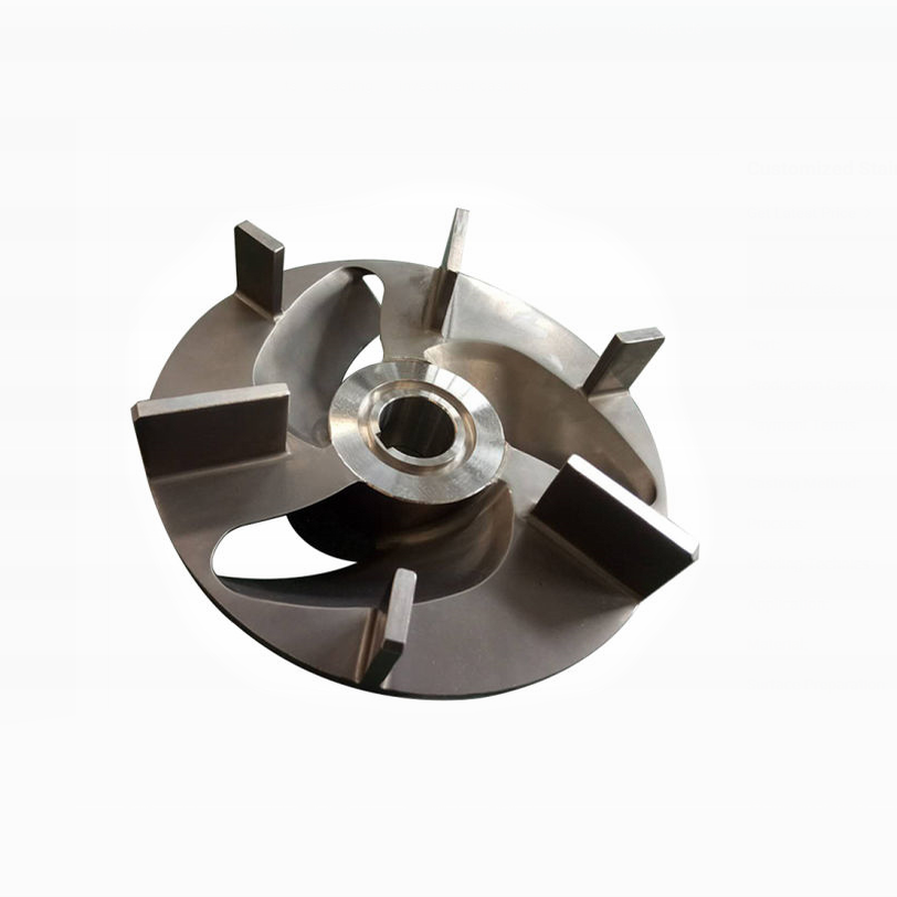 Rapid Prototype 5 Axis precision CNC Machining Aluminum/steel turbocharger impeller booster impeller