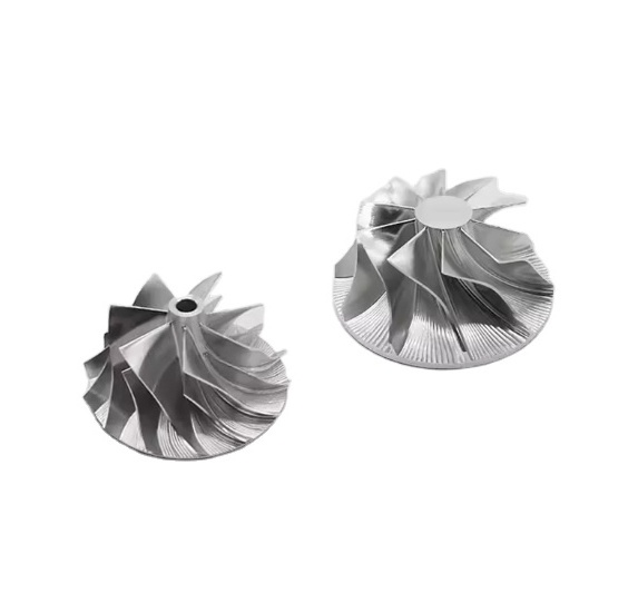 Custom cnc machining Services Metal High Quality Lost Wax Investment Casting Turbo  Brazing Pump Impeller Turbine Wheel