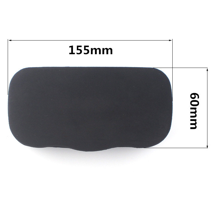 Custom logo print fashion metal velvet sunglasses eyewear glasses case