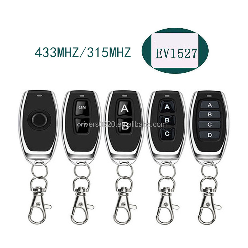 100 pcs 433.92Mhz wireless remote control 4 keys Transmitter for gate openers