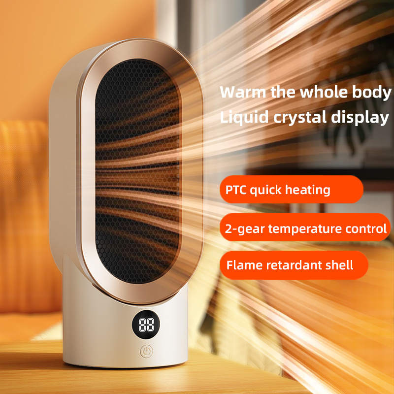 PTC ceramic 800W fast heating air heater space heater portable electric heater for room