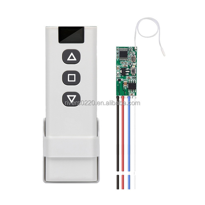 433Mhz RF Wireless Controllers 12V DC Motor Driver Forwards and Reverse Controller Module Switch for Electric Push Rod Motor