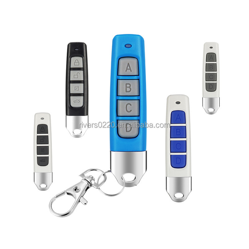 433 Smart Duplicator Cloning Car Key Remote Control 4-Button Transmitter Garage Gate Door Cloning Car Door Key Alarm