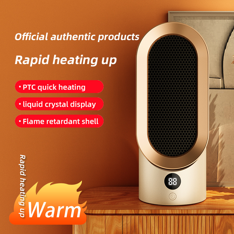 Two levels 800W PTC rapid heating air heater instant electric heaters for winter home