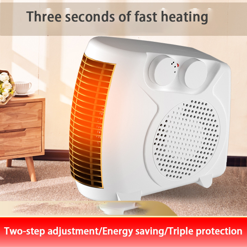 Mini Portable Heating Fan Heater Home for Winter Electric Desktop Oem Heating Wire Home Living Room Bedroom Space Ac Fan Heater