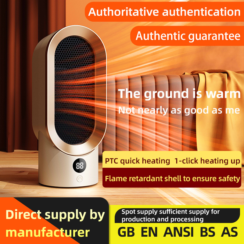 Two levels 800W PTC rapid heating air heater instant electric heaters for winter home