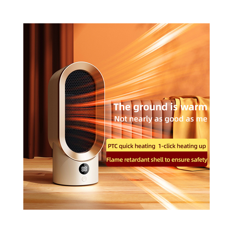 PTC ceramic 800W fast heating air heater space heater portable electric heater for room