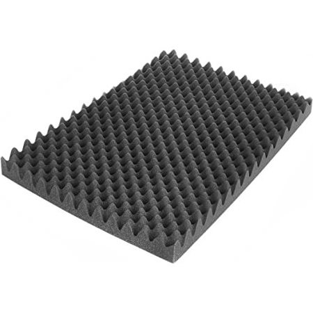 High Density Wedge Type Shaped Sound Proofing Acoustic Construction Sponge Soundproofing Wall Panels Tiles Noise Cancelling Foam