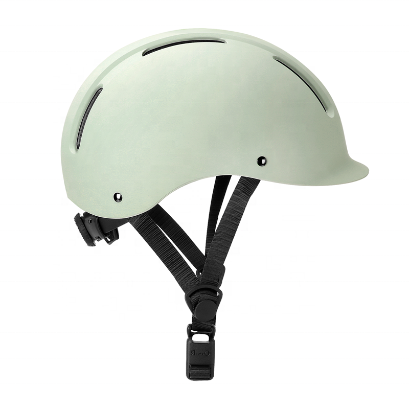 2023 New model Urban scooter helmet Led singal lights skateboard brim adults helmet with back lights