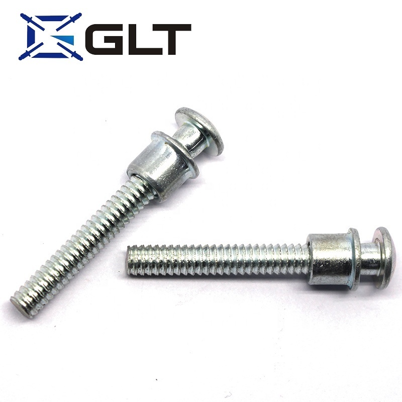 Lock bolt Carbon steel zinc plated lockbolts /ring grooved lock bolt