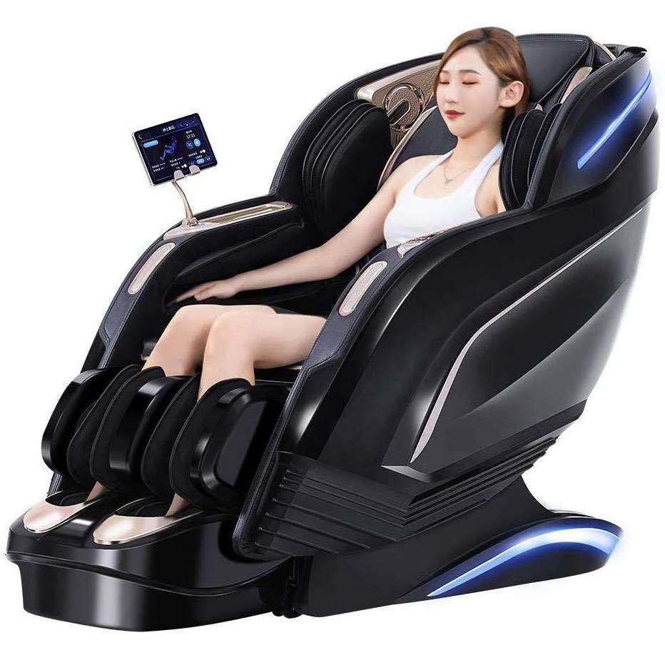 Wholesale Luxury Custom Air Pressure Shiatsu Heating 3d Neck Head Foot Full Body 4D Zero Gravity Massage Chair with Best Price