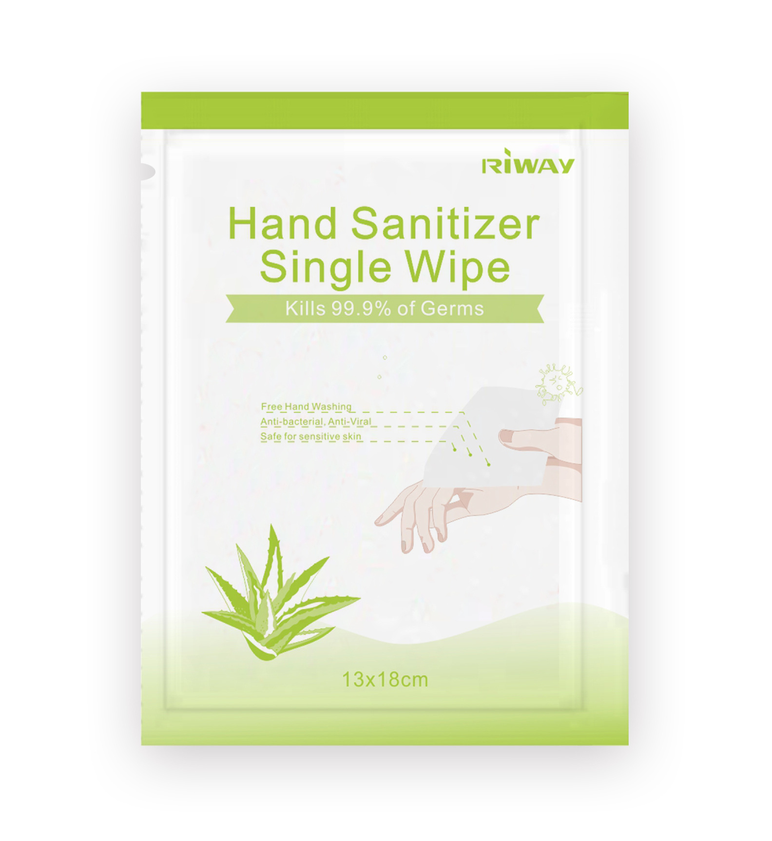 Organic Plant Based Durable Gym Kitchen Office Home Disinfecting Used Antibacterial Wipes